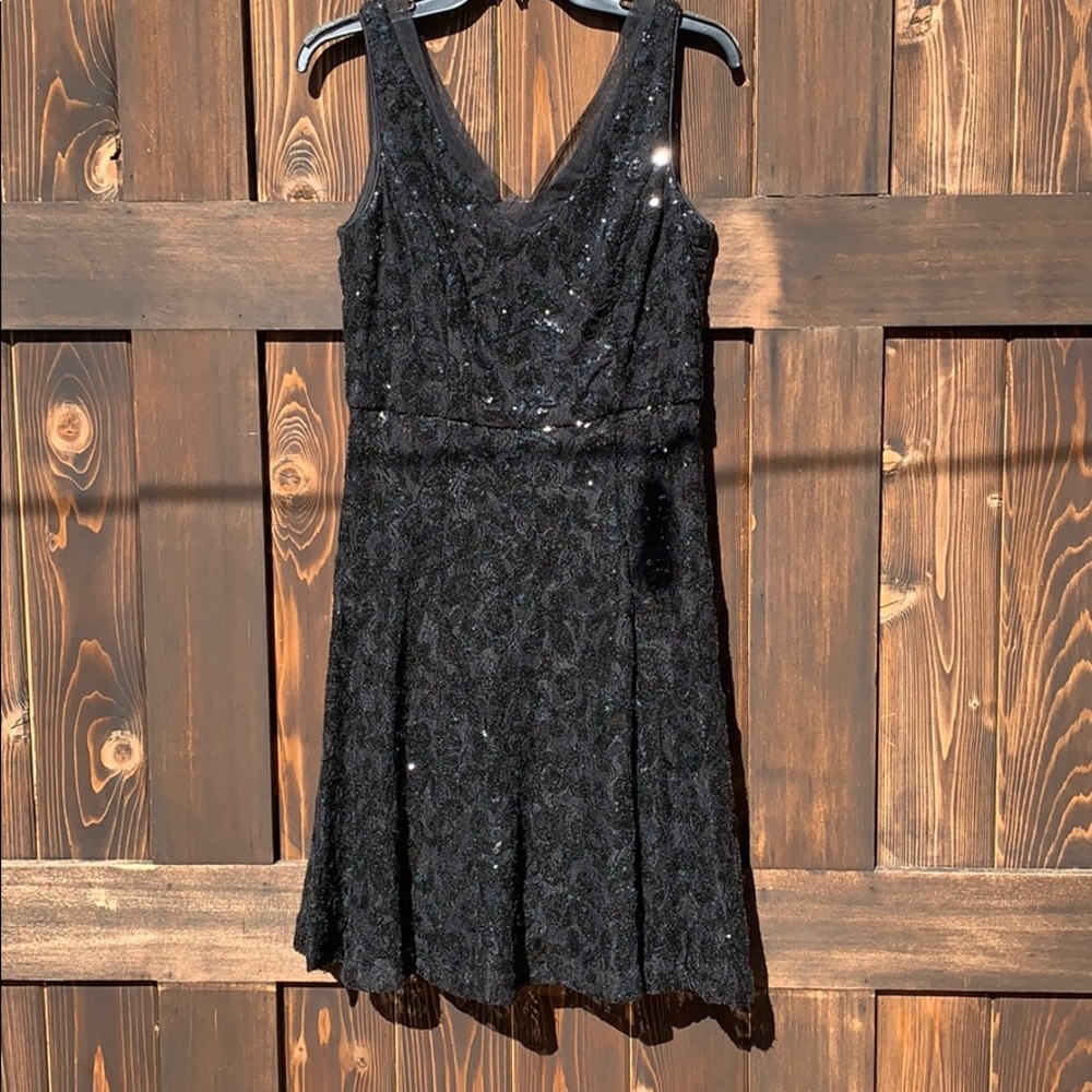 Marina Rinaldi sequin cocktail midi dress
